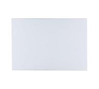 FLEOR Golpeador de guitarra en blanco rectangular de 28 x 43 cm, para protector de guitarra eléctrica ST TL, blanco, 1 capa