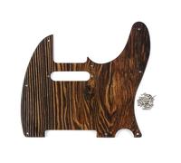 FLEOR Juego de 8 agujeros para golpeador TL con tornillos de golpeador, ajuste estándar de Estados Unidos/MX, repuesto de golpeador estilo TL, 3 capas de color madera