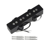 FLEOR Pastilla de bajo estilo abierto Alnico 5 JB, pastilla de cuello de bajo Jazz para bajo estilo Jazz de 4 cuerdas o bajo similar
