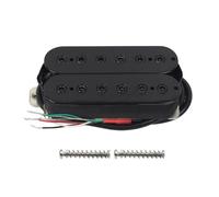 FLEOR Pastilla de cuello de guitarra eléctrica Alnik 5 Pastilla Humbucker de doble bobina - Negro