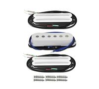 FLEOR Pastilla humbucker de cerámica para guitarra eléctrica ST, color blanco