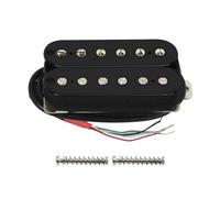 FLEOR Pastillas Humbucker para guitarra eléctrica Neck Alnico 5 Pickup Black