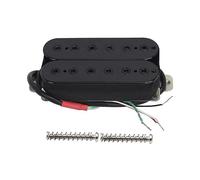 FLEOR Pastillas humbucker para guitarra Pastilla de cuello de doble bobina para pastilla de guitarra eléctrica-negro