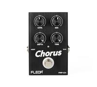 FLEOR Pedal de coro analógico, efectos de modulación anchos cálidos con movimiento suave, pedal de guitarra True Bypass para guitarra eléctrica, bajo y sintetizador