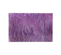 FLEOR Pickguard Material hoja placa rasguño de guitarra en blanco Rectangular 11x17 pulgadas personalizado para eléctrica STo TL bajo protector, 1 capa carcasa acrílica púrpura