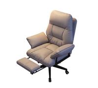 FLEPYHB Silla de Escritorio para Oficina en Casa, Silla de Ergonómica Giratoria de 360°, Sillón de Computadora con Respaldo Inclinable, Sillas de Trabajo de Oficina Tapizadas Cómodas