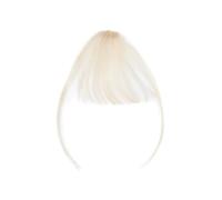 Flequillo falso Peluca con flequillo de aire 3g for mujer, postizo falso Invisible fino, Natural, negro, marrón, extensión de cabello humano con flecos Extensiones de cabello con flequillo(#60)