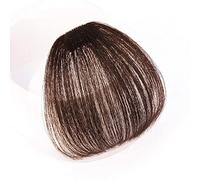 Flequillo Pinza para el cabello Flequillo con clip Flequillo fino resistente al calor Flequillo con flecos Clip en postizo Una pieza con flecos Flequillo de aire plano natural Extensiones de cabello