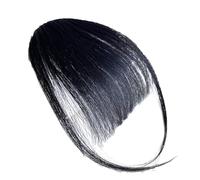 Flequillo postizo cabello natural con clip Cubre cabello ralo