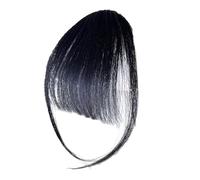 Flequillo postizo cabello natural con clip Cubre cabello ralo