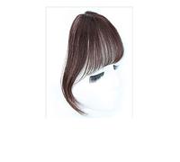 Flequillo Postizo,Flequillo Postizo Pelo Natural Cabello hembra pelo corto falso flequillo chicas mujeres pelo piezas sin fisuras mar cabeza de reemplazo (Color : 2 33)