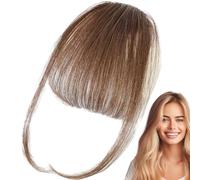 Flequillo Postizo Mujer - Flequillo Postizo Pelo Natural Humano