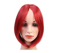 Flequillo Postizo Pelo Natural Flequillo largo y recto Flequillo de parte media Clip invisible en flequillo Aspecto natural sintético Extensión de pieza de cabello Flequillo Clip en flequillo Postizo