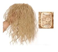 Flequillo Postizo Pelo Natural Pelucas onduladas con flequillo Flequillo de pelo de aire 3D Clip de flecos en flequillo Extensiones de cabello Pelucas Piezas de cabello Flequillo Tupés Flequillo Posti