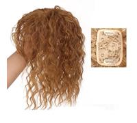Flequillo Postizo Pelo Natural Pelucas onduladas con flequillo Flequillo de pelo de aire 3D Clip de flecos en flequillo Extensiones de cabello Pelucas Piezas de cabello Flequillo Tupés Flequillo Posti