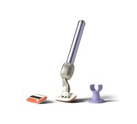 Fler The Razor Starter Set - Maquinilla de Afeitar para Mujer con Cabezales Intercambiables, con Soporte y 2 Cuchillas de Repuesto, Maquinillas unisex, Cuchilla con Aloe Vera, Vitamina E (Lila)