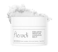 Fleradi Edelweiss Bálsamo limpiador: desmaquillante vegano y limpiador facial con extractos de flores naturales, cuidado de la piel coreano, sin parabenos ni sulfatos, 1 unidad