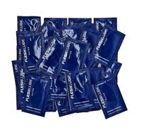 Fleshlight Fleshlube Water lubricante íntimo en sobres, 50 dosis individuales de 5 ml, higiénico y a prueba de fugas, perfecto para viajar, alternativa a la botella, fresco en cada uso