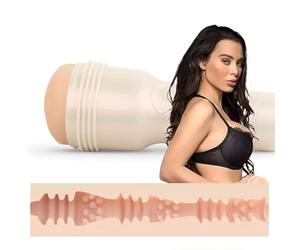 Fleshlight - Lana Rhoades - Masturbador Masculino Real - Textura Karma - Placer Instenso - Interior Compartimentado y con Anillos Culminantes - Fácil de Limpiar