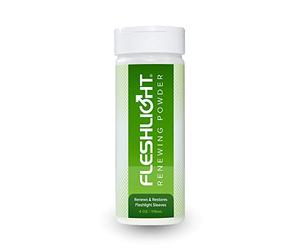 Fleshlight - Polvo Renovador - 118 ml - Mantenimiento para Juguetes Eróticos - Ayuda a Conservar Suavidad y Textura Originales - Se Adhiere con Facilidad - Fácil de Aplicar y Retirar