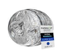 Fleshlight - Quickshot Mia Malkova - Ḿáṣtṵrḇáḑőr Máṣcṵlinő Real - Textura Superskin - Diseño Compacto y Transparente - con 2 Orificios de Entrada - Placer Extremo