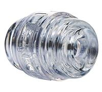 Fleshlight - Quickshot Pulse - Masturbador Masculino Compacto - Textura Superskin - Diseño Compacto y Transparente - con 2 Orificios de Entrada - Placer Intenso - Fácil de Limpiar