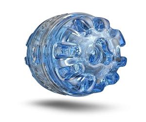 Fleshlight - Quickshot Turbo - Masturbador Masculino - Placer Intenso - Diseño Compacto y Transparente - Versatilidad de Uso - Manga Patentada Superskin - Fácil de Limpiar