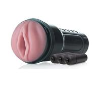 Fleshlight - Vibro Lady - Textura Superskin - Ḿáṣtṵrḇáḑőr Máṣcṵlinő Real - con Vibraciones - Estimulación Instensa - Mayor Placer - Diseño Interior con Protuberancias