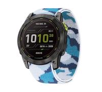 Fleshy Leaf Compatible con Garmin Fenix 8 de 22 mm / epix Pro de 47 mm de nailon para Fenix 5/6/7Fenix 5 Plus/Fenix 6 Pro/Forerunner 935, 22MM, Nailon, No es una piedra preciosa