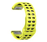 Fleshy Leaf Correa compatible con Fenix 8 AMOLED-47mm/Fenix 7/Fenix E, bandas de silicona suave de ancho para Garmin Fenix 5/Fenix 5 Plus/Fenix 6/Fenix 6 Pro/Fenix 7 Pro Smartwatch A01, 10MM,
