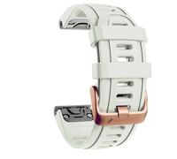 Fleshy Leaf QuickFit 20mm Reemplazo de Cuerda de Reloj Silicón para Garmin Fenix 7S/5S/5S Plus/6S/6S Pro/D2 Delta S/Descent Mk2S