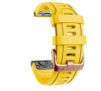 Fleshy Leaf QuickFit,Correa de reloj de 20 mm compatible con Garmin Fenix 7S 5S/5S Plus, 6S/ 6S Pro, D2 Delta S, Descent Mk2S,Correa de repuesto de silicona para pulsera y accesorios SmartWatch, 20MM