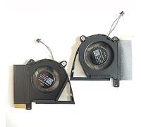 Fleshy Leaf Repuesto de ventilador de refrigeración CPU+GPU para ASUS Rog Zephyrus G14 2022 GA402R GA402RJ GA402K GA402RK GA402RK-G14.R96800 DC5V Series DFS5L32G064867 FP50 DFS5L32G1G1 64867 FP3F