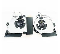 Fleshy Leaf Ventilador de refrigeración CPU+GPU de repuesto para ASUS ROG GA502 GA502I GA502IU GA502DU GA502IV GA502D GA502DU-BR7N6 GU502DU GU505DU GX505D GX505DW GX505DV GA505 DC5V Series FM6F FM6D
