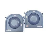 Fleshy Leaf Ventilador de refrigeración CPU+GPU de repuesto para Dell XPS 17 9700 9710 9720 Precision 5750 5760 DC5V EG50060S1-C501-S9A MIN6.5 CFM EG50060S1-C511-S9A MIN6.8 CFM (gráfico discreto) ICS)