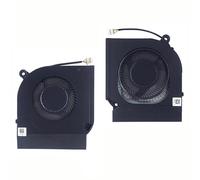 Fleshy Leaf Ventilador de refrigeración de CPU + GPU de repuesto para Acer Predator Helios 300 PH315-52 PH317-53 PH315-53(2020) AN515-57 AN515-56 AN515-55 AN515-45 AN515-44 AN517-54 AN517 52 AN517-41