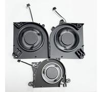 Fleshy Leaf Ventilador de refrigeración de repuesto para CPU + GPU + CPU para Dell Alienware M16 R1 07WCYX 7WCYX MG75091V1-C150-S9A MG75091V1-C160-S9A DC12V 0.42A EG50060S1-C640-S9A DC5V .44A