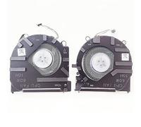 Fleshy Leaf Ventilador de refrigeración de repuesto para HP Victus 16-D 16-E 16-e0011ns TPN-Q263 TPN-Q264 RTX3050 DC5V Series EG75070S1-C700-S9A EG75070S1-C710-S9A M75720-00 01 M7 5722-001