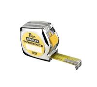 Stanley Flexómetro PowerLock FLESSOMETER 033198 8 m x 25 mm