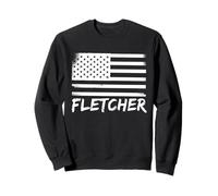 Fletcher Ciudadanía Cumpleaños Nombre Personalizado Sudadera