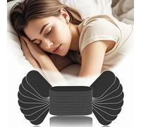 FLETUTE 60 tiritas médicas contra los ronquidos | Apósitos para dormir respetuosos con la piel con material transpirable, antirronquidos y cinta bucal para hombres y mujeres