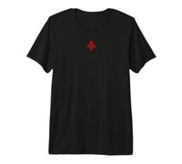 Fleur DE lis SÍMBOLO Fleur-DE-LYS HERALDICA Francia Camiseta Premium