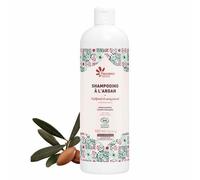 Fleurance Nature- CHAMPÚ ARGAN BIO- 500ml- Cuidado Capilar- Champu Certificación Bio Cosmos Ecocert-Sin SLS, sin silicona- Protege, resfuerza y suaviza el cabello- cosmética orgánica certificada-25128