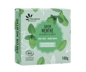 FLEURANCE NATURE JABON PERFUMADO Menta Pastilla 100gr.