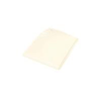 fleuresse Colors Mako Sábana Bajera de Satén - Crema, 140 x 200 cm