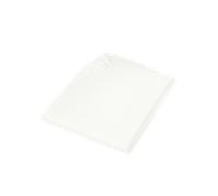 Fleuresse Colors Sábana Bajera de Satén Mako - Blanco Natural, 90 x 200 cm