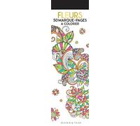 Fleurs: 50 marque-pages à colorier