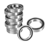 Flewdart 10pcs 6805 2RS rodamientos de bolas 25x32x7mm, 6805-2RS 6805RS blindados en acero al carbono para máquinas y herramientas (6805-2RS 10pcs)