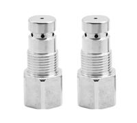 Flewdart 2pcs emulador sonda lambda Supresión P0420, Extensor de Sensor de Oxígeno O2, oxygen sensor filter adapter sensores de o₂ M18 * 1,5 Lambda Sensor Eliminator para coche, camión