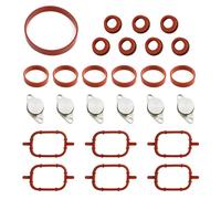 Flewdart 6 x 22mm Kit de supresión colector admisión M47 M47N M47TU M47TUD20 11612245439 para E38 E39 E46 E53 E60 E61 E83 E87 E90 E91 E92 E93, juntas admision M47(6x22)
